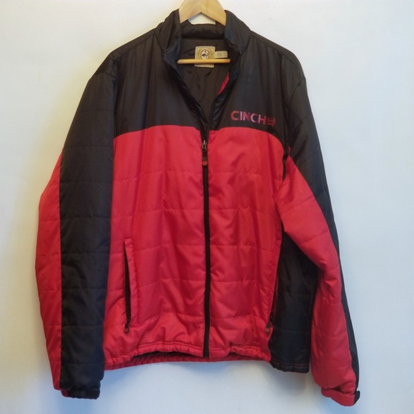 cinch red jacket